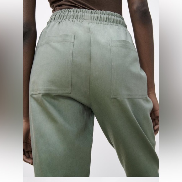 Zara straight Pants in Green - Picture 5 of 12